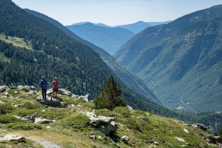 Valle de cardós-Paso tradicional a francia