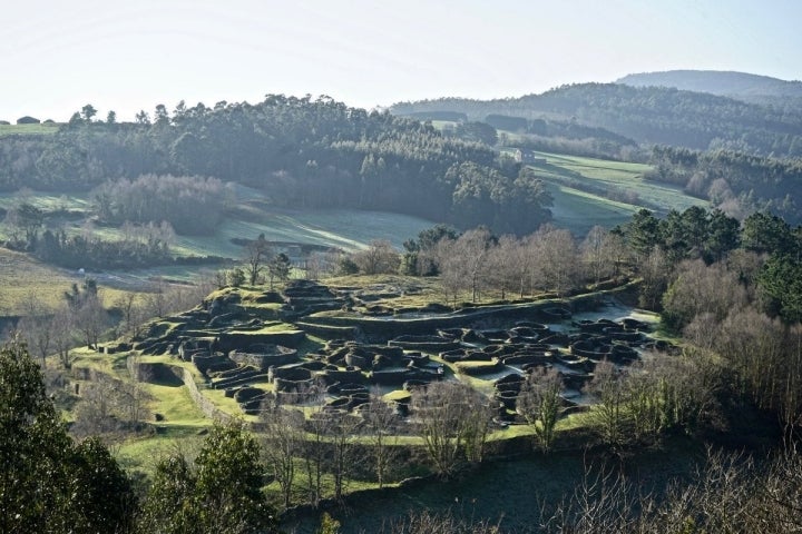 Vistas del Castro de Coaña.