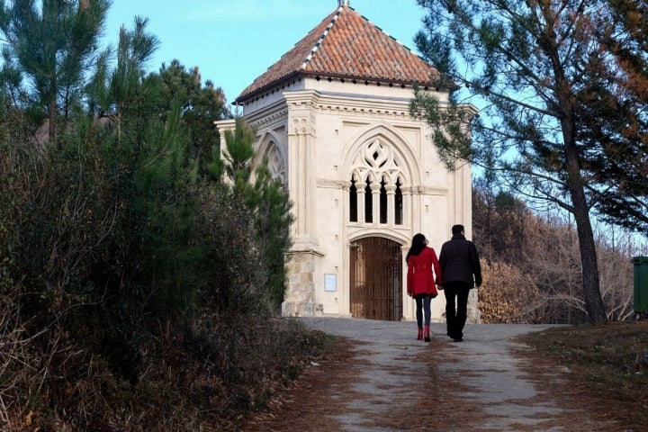 Ermita del Humilladero cerca de Guadalupe (Cáceres).