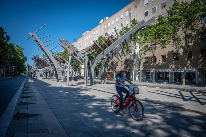 Ruta por la Barcelona olímpica Avenida Icaria