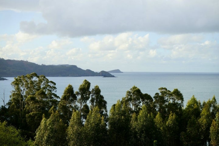 Vista de la costa lucense