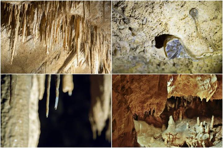 detalles de la cueva de mendukilo