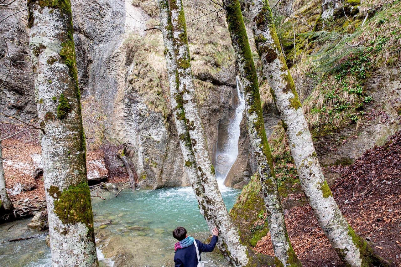 Ruta por Larra-Belagua bosque y cascada de Arrako