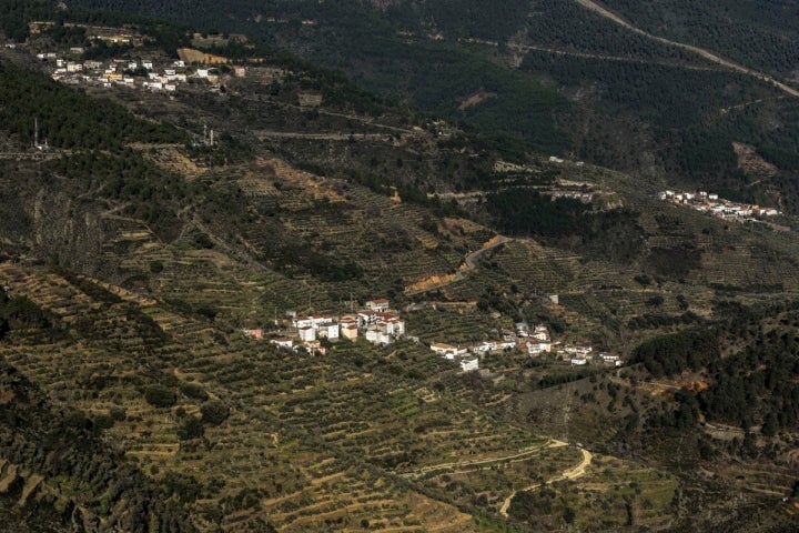 Vistas desde el mirador de la Majá Robledo.