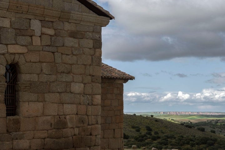 Barrancas desde Santa María de Melque.