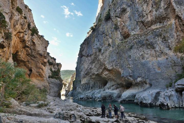 Foces de Lumbier y Arbayun: Río Irati en la Foz de Lumbier