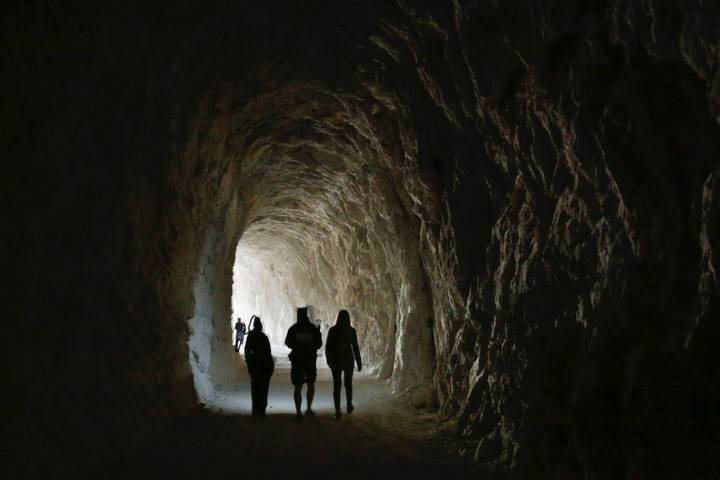 Foces de Lumbier y Arbayun: antiguo túnel del tren