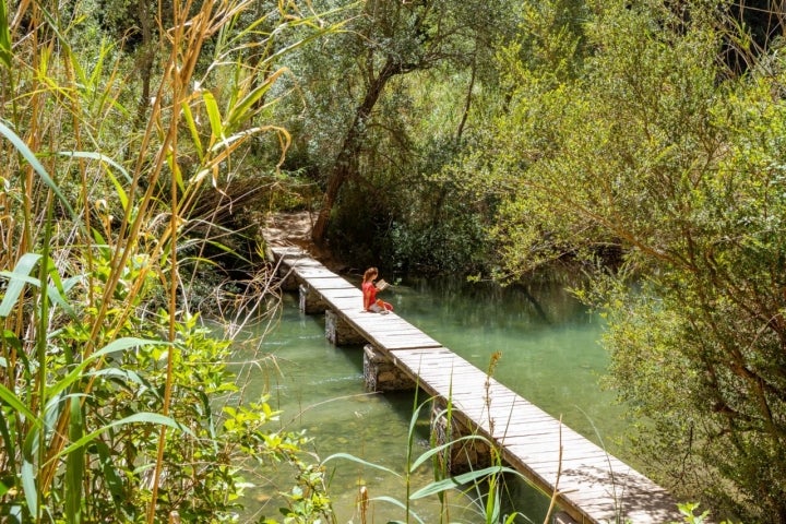 Un paraje natural que invita al relax.