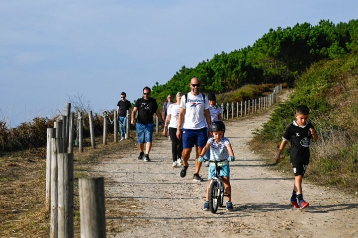 Ruta cabos O Morrazo familias Ruta cabos O Morrazo familias