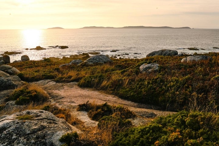 Ruta cabos O Morrazo vistas Ons Ruta cabos O Morrazo vistas Ons