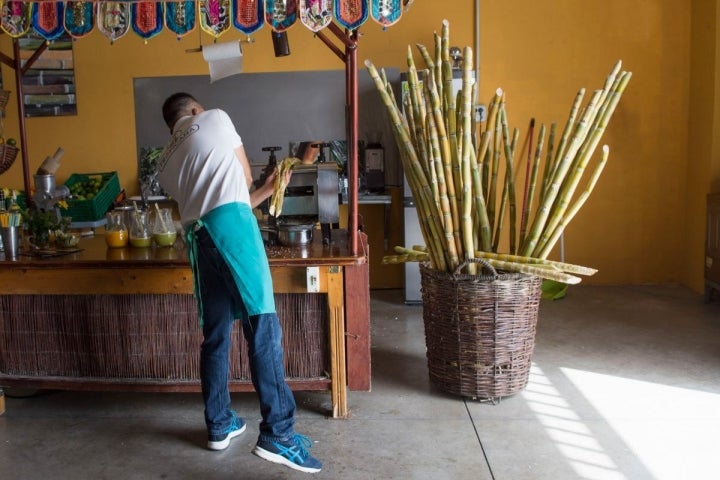 Guarapo del Mercado de Breña Alta, en Santa Cruz de La Palma.