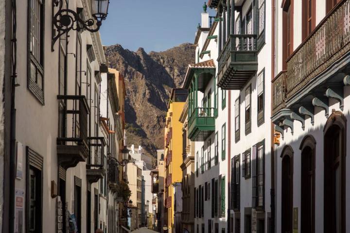 Calle Real de Santa Cruz de La Palma.