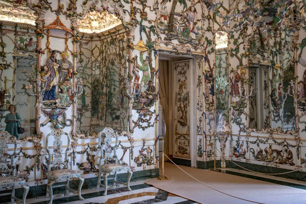 Salón porcelana Palacio de Aranjuez