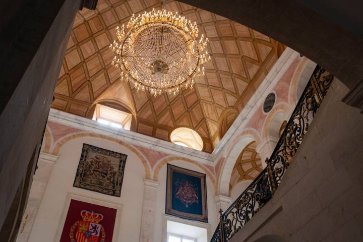 Palacio de Aranjuez Cúpula de la escalera