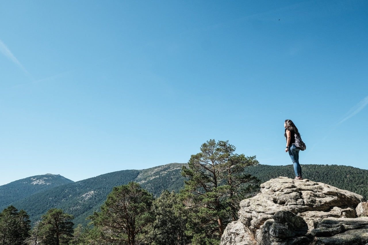 Ruta por el Parque Sierra de Guadarrama, Madrid. Miradoes de Los Poetas.