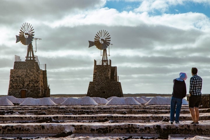 Las balsas de cristalización, las últimas del proyecto.