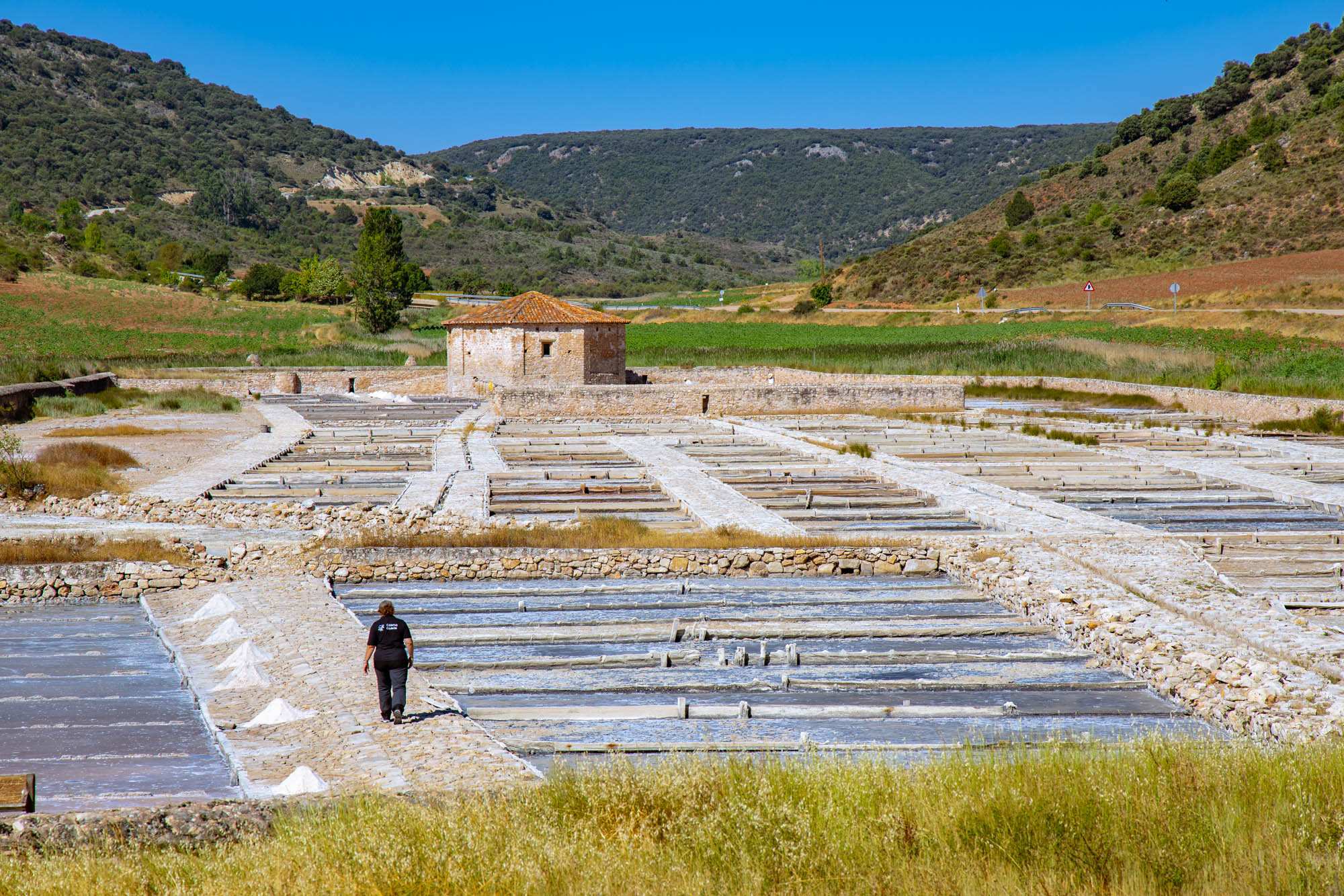 Las salinas de San Juan se encuentran dentro del Parque Natural del Alto Tajo de Guadalajara.