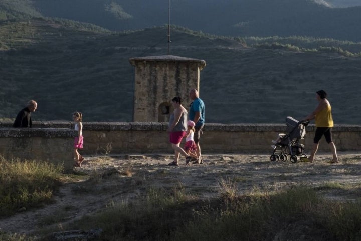 Este espacio lo ocupó el castillo construido en el siglo XII.