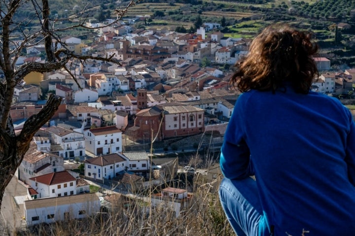 La mejor panorámica del valle del río Grío y de Tobed se obtiene desde las inmediaciones del castillo.