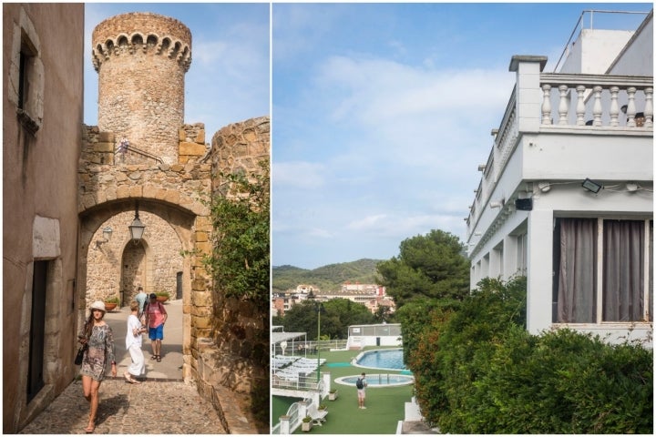 Tossa de Mar con Nancy Johnstone