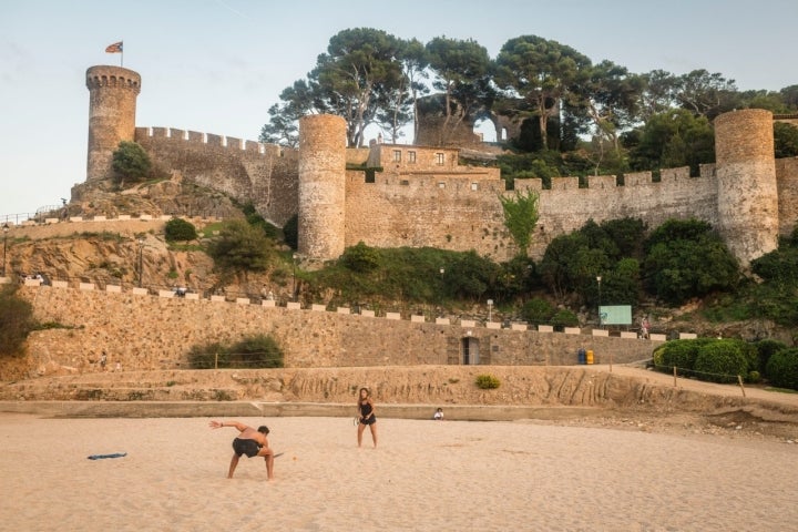 Tossa de Mar con Nancy Johnstone