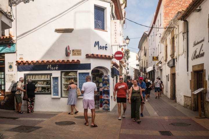 Tossa de Mar con Nancy Johnstone