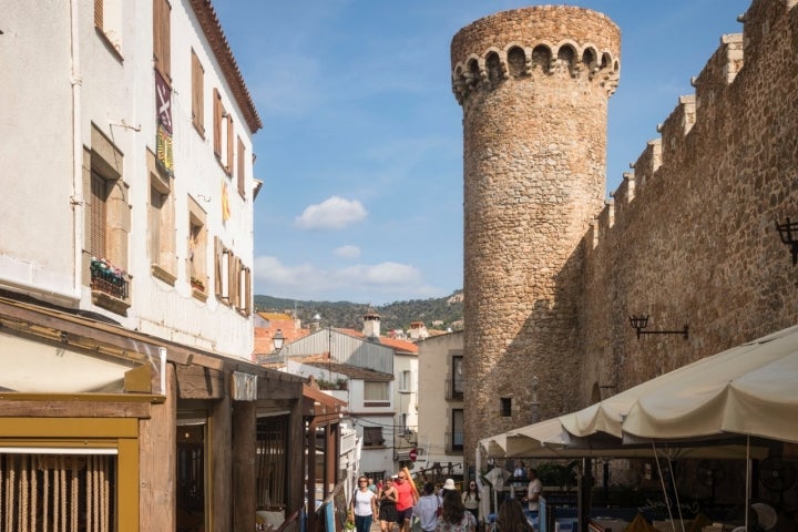 Tossa de Mar con Nancy Johnstone