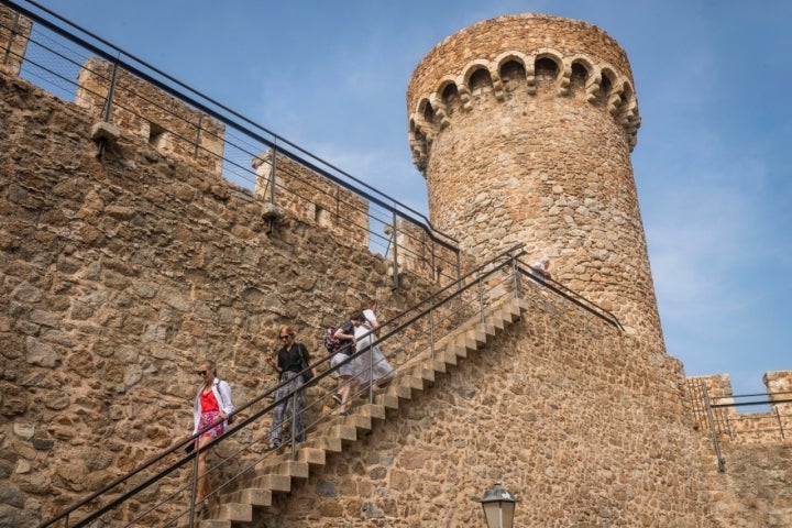 Tossa de Mar con Nancy Johnstone