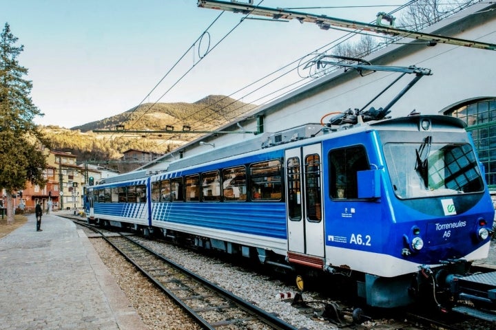 Tren cremallera Valle Nuria