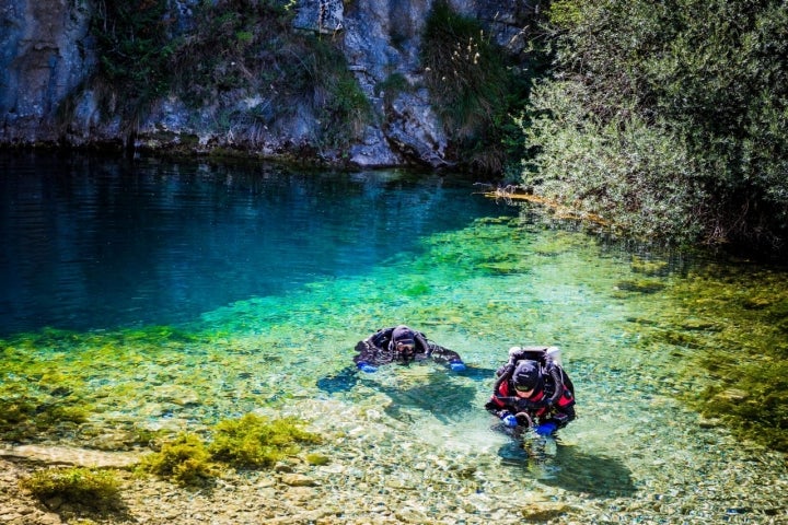 Pozo Azul. Cerca de Tubilla del Agua, Burgos