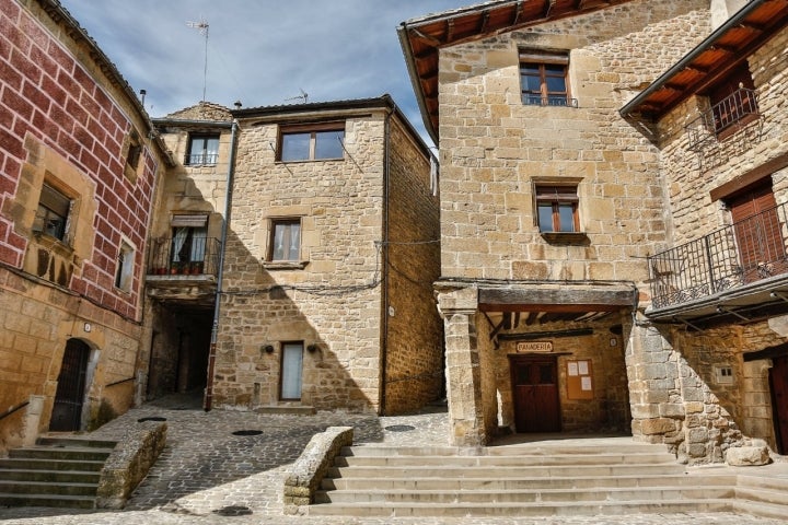 Ujué: calles de la localidad