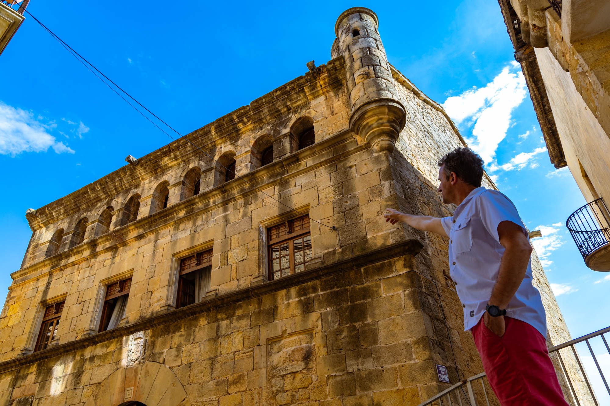 Casa de la Comanda, joya renacentista del casco viejo de Horta.