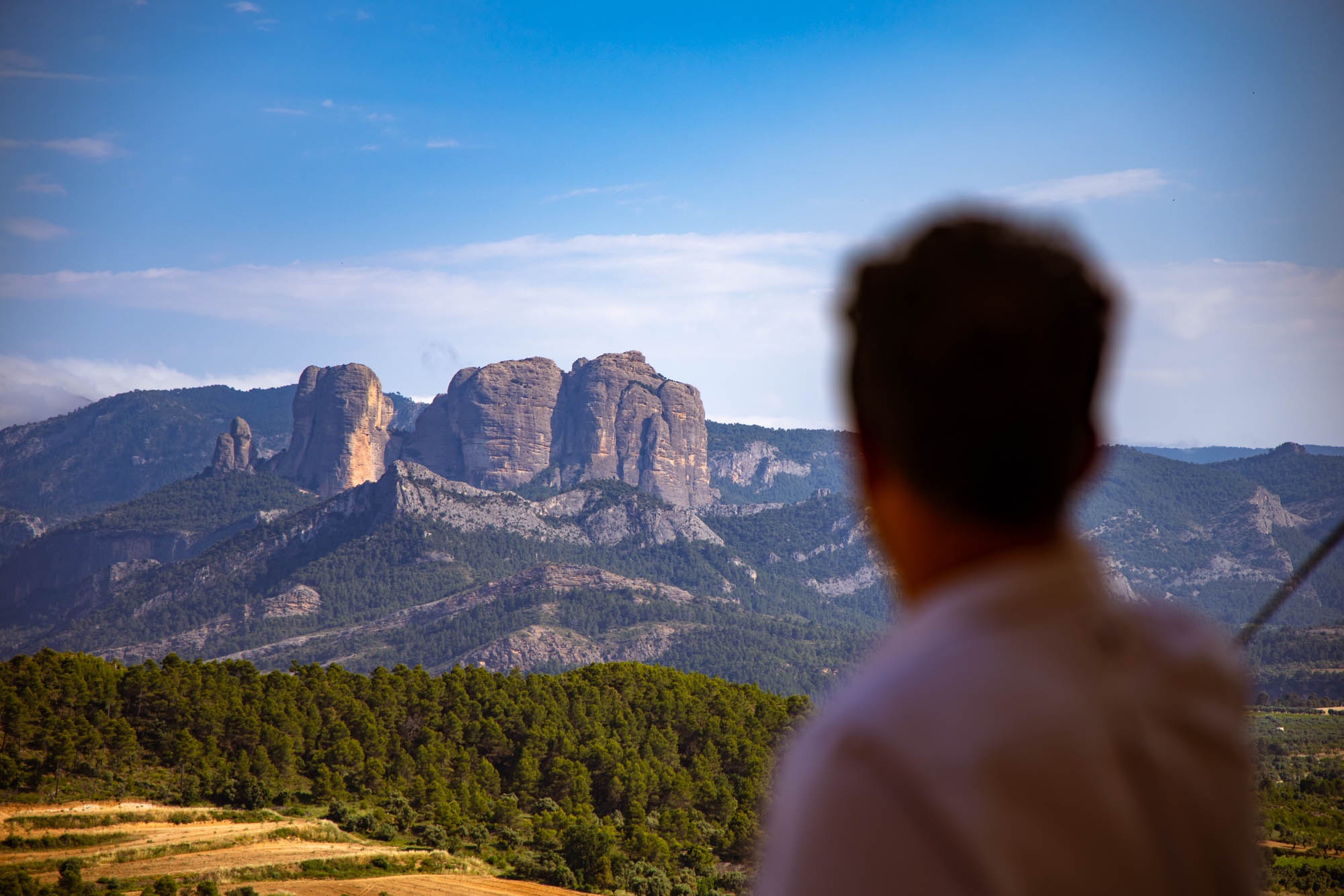 Roques de Benet, una de las formaciones montañosas más emblemáticas del parque natural de Els Ports.