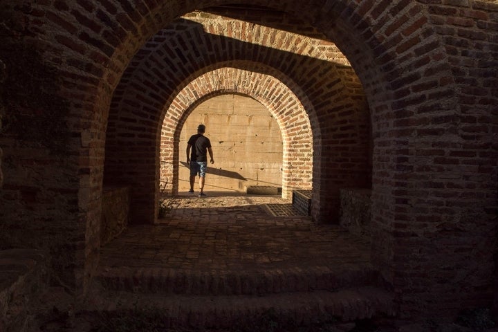 Llegar hasta la Alcazaba de Reina es difícil pero merece la pena.