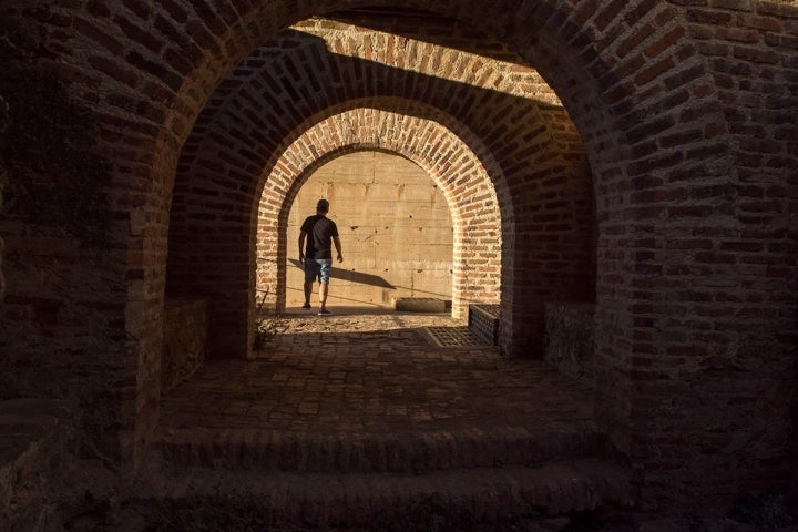 Llegar hasta la Alcazaba de Reina es difícil pero merece la pena.