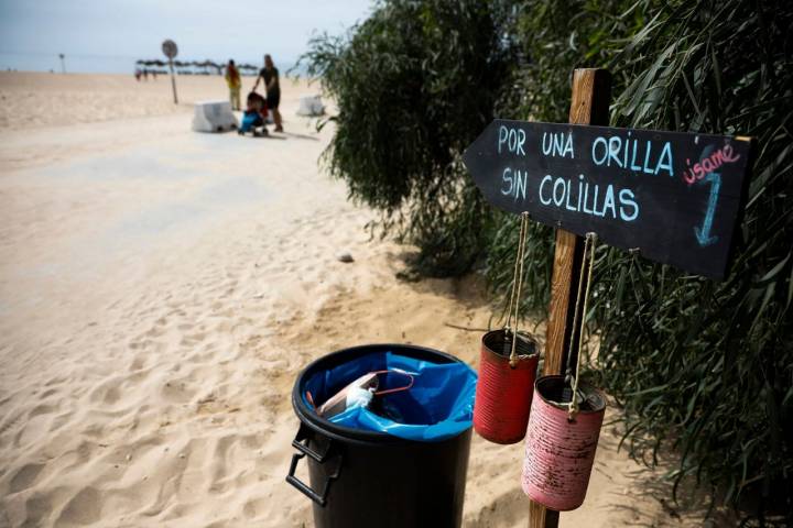Cuidar de las playas: una de las pocas normas en Caños.