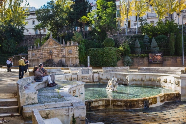 El entorno de Fuente del Rey, un buen lugar para hacer un alto en el camino.