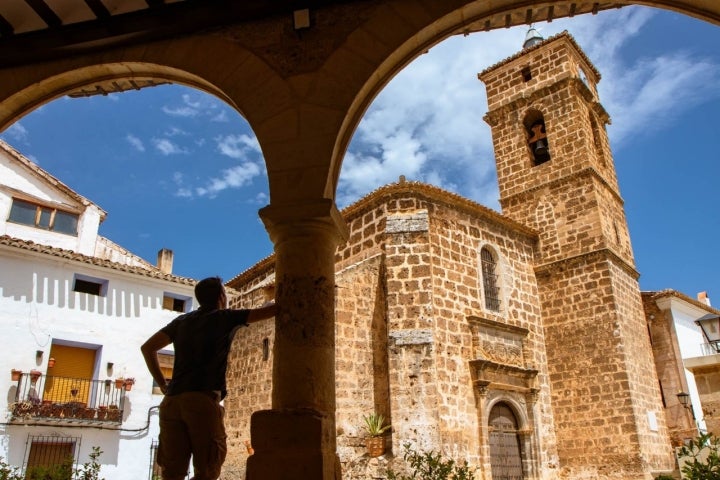 Ruta por Letur iglesia