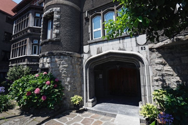 La entrada al edificio Cisco II, en Getxo, Vizcaya.