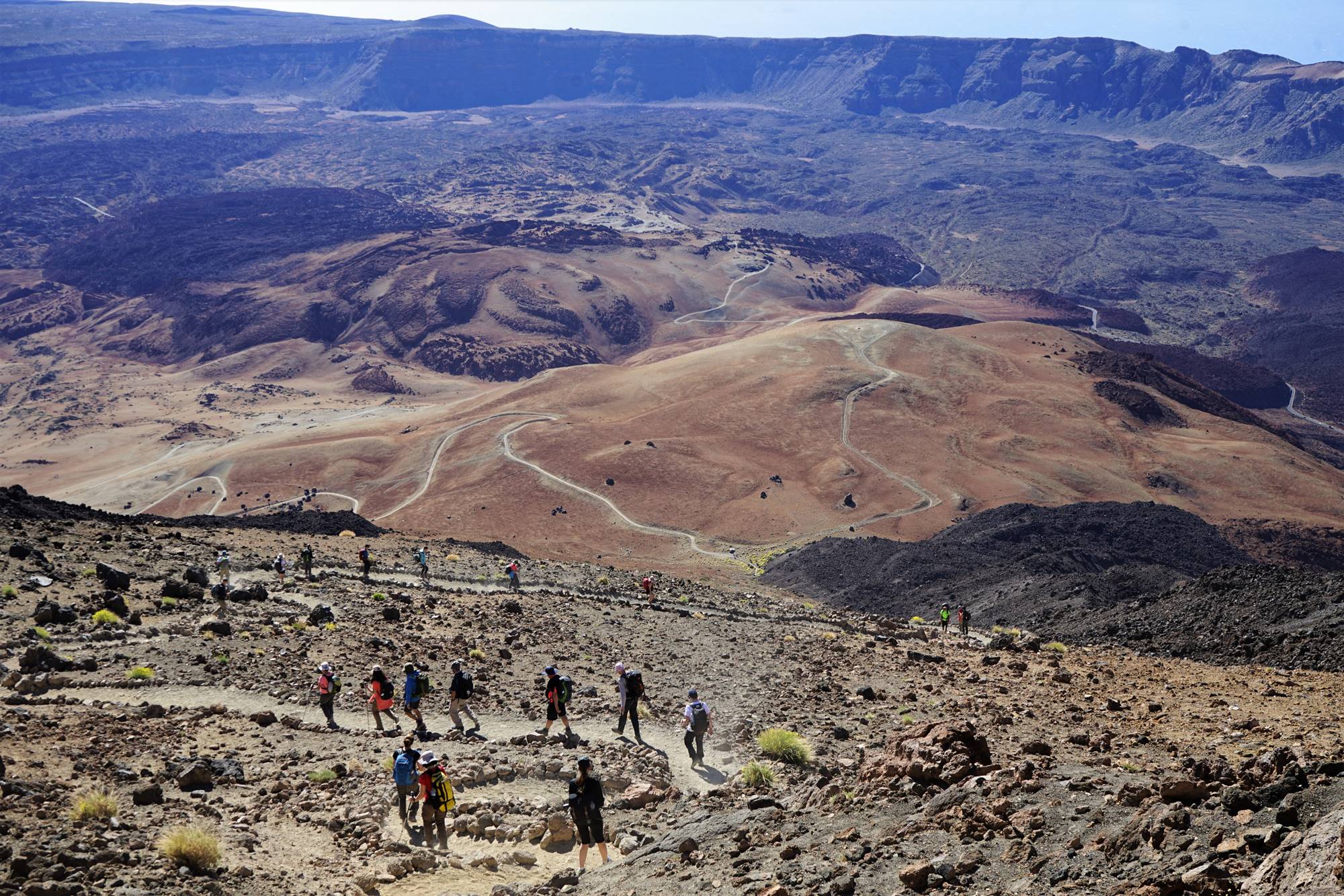 El del Teide es el parque nacional más visitado de España. Más de cuatro millones de personas acuden cada año.