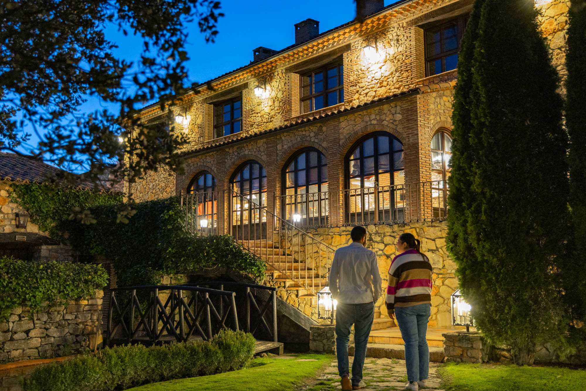 Fachada del Hotel Rural & Spa Los Ánades.