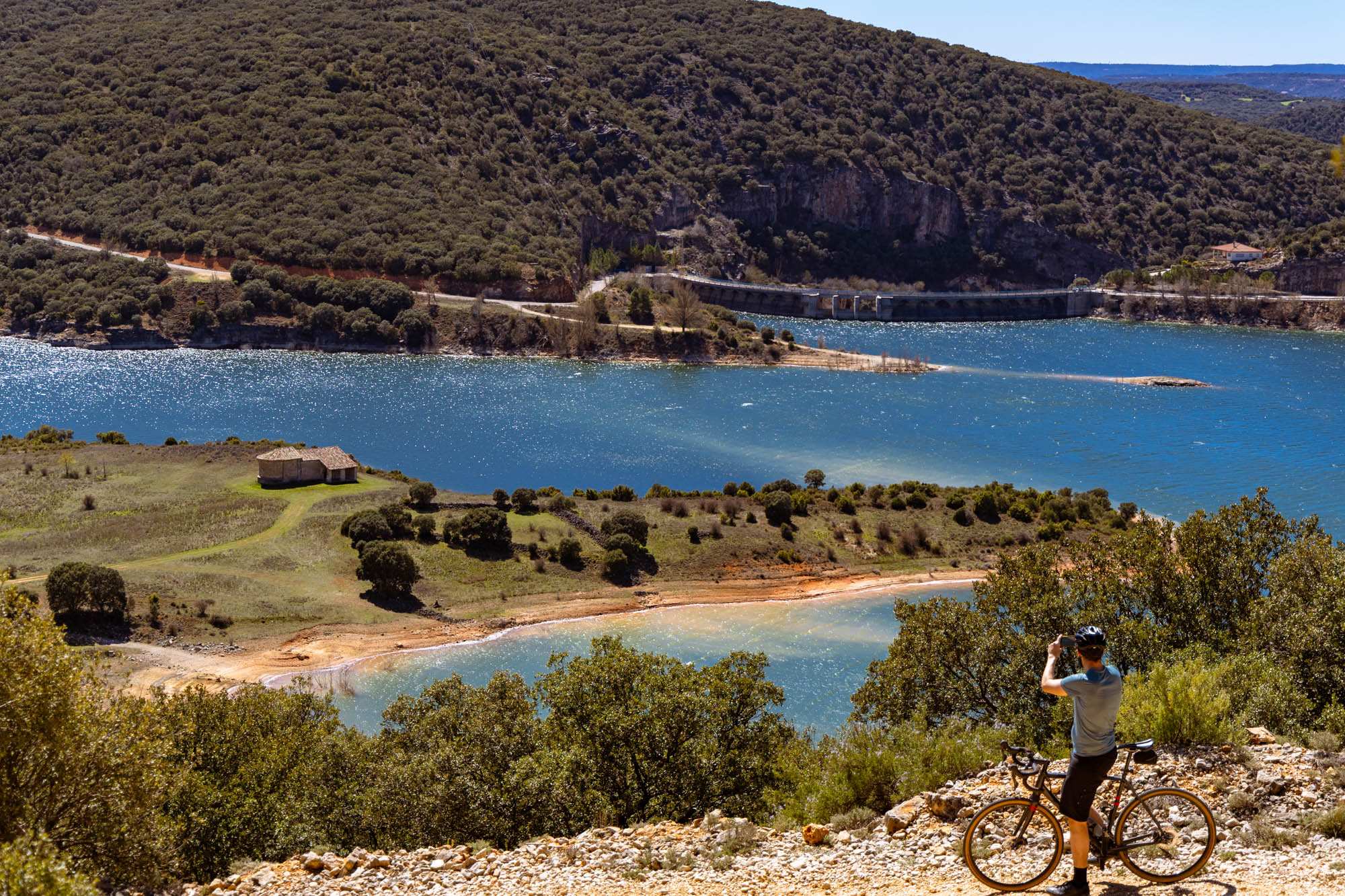 Vistas de la reserva del Valle del Tajuña.