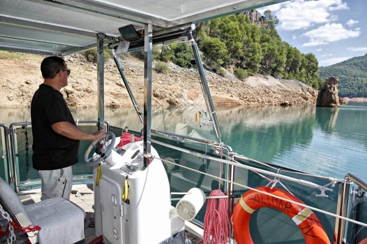 El Tranco Reservoir Boat