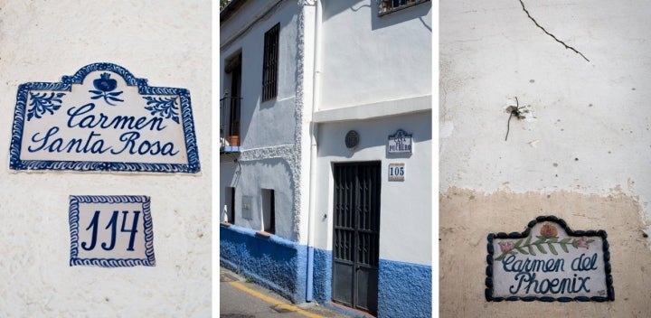 En el Sacromonte también hay 'cármenes', casi tan bonitos como los del Albaicín.