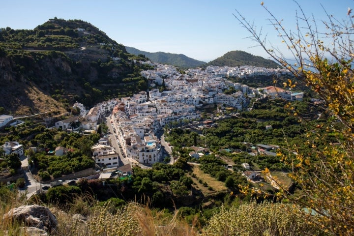 Vista general de Frigiliana.