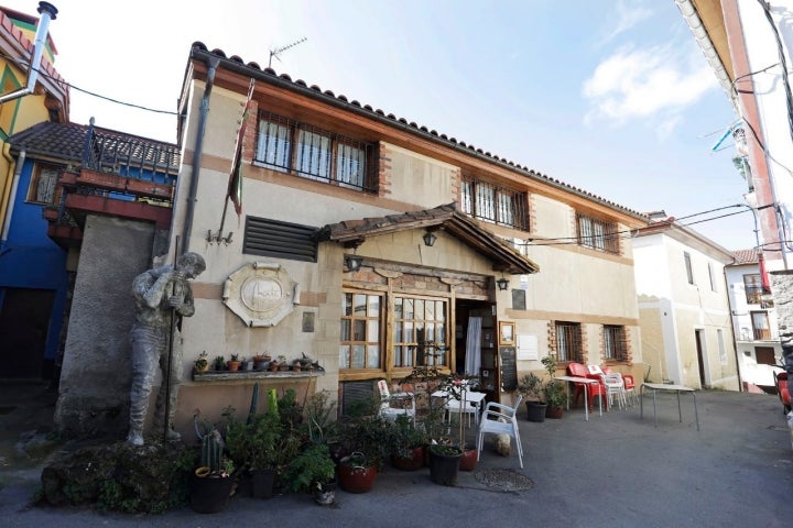 La fachada de 'Asador Maite', emblemático restaurante.