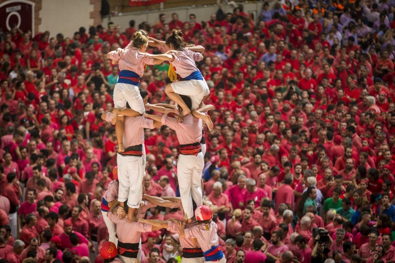 Tarragona: castellers de Valls (apertura)