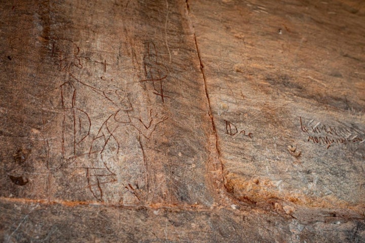 pintada del portico de los infantes de lara