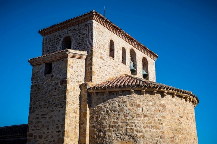 La iglesia de Santo Domingo de Silos en Prádena. Románico y mudéjar.