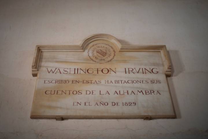 Irving siempre está tan presente en La Alhambra.